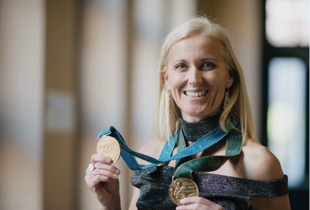 Olympic gold and bronze medallist Kerri Pottharst OAM