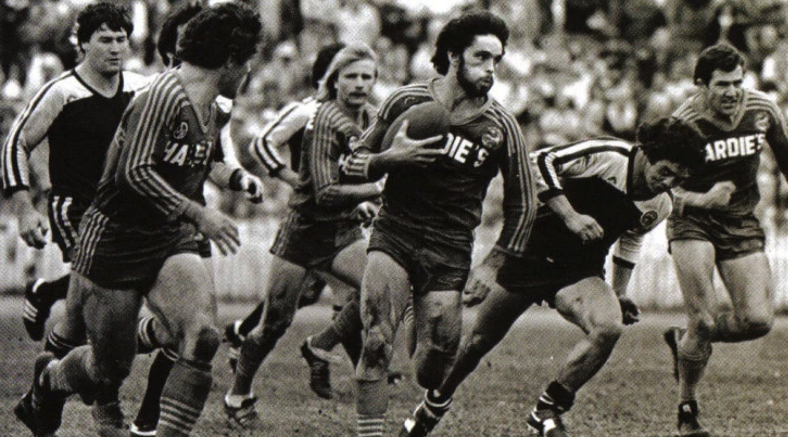 The legendary Steve Ella in action for the Parramatta Eels